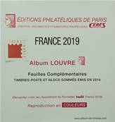 Feuilles France 2019 Album Louvre Edition Ceres FF19