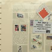 Feuilles France 2021 2e semestre avec plaquettes SAFE DUAL 2921-2
