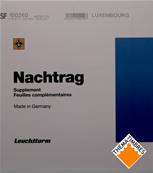 Feuilles Luxembourg 2025 à pochettes SF Leuchtturm N17SF-25 100260
