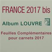 Feuilles complementaires pour carnets 2017 Louvre Edition Ceres