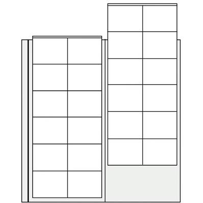 feuille coin compact 24 cases de 32 mm Safe 7814