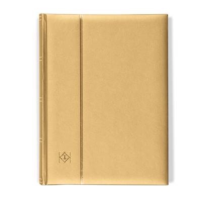 Classeur pour timbres 64 Pages noires comfort or 358058 Leuchtturm