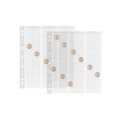5 feuilles Numis 17 à 48 cases 17 mm Leuchtturm NH48 301127