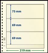 10 feuilles neutres LINDNER T 802307P