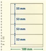 10 feuilles neutres LINDNER T 802408P