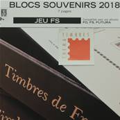 Jeu France Futura FS 2018 Blocs Souvenirs Yvert et Tellier 133379