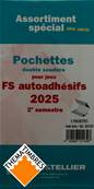 Pochettes 2e sem 2025 Futura FS autoadhesifs Yvert & Tellier 301134