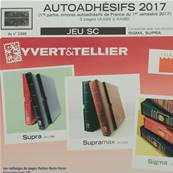 Jeu France SC 2017 1er semestre Autoadhsifs Yvert 880013