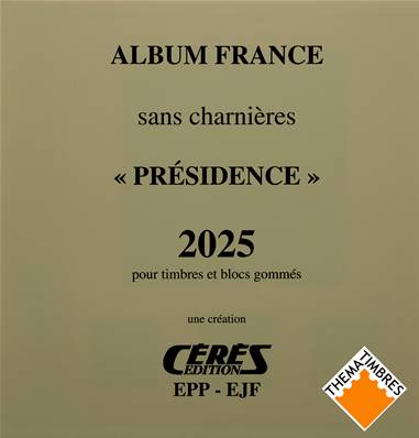 Jeu Presidence 2025 France sans charniere Ceres PF25