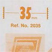 25 bandes Hawid simple soudure fond transparent 210 x 35 mm HA2035 321505