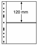 10 Feuilles transparentes  2 poches Optima 2C Leuchtturm 309942