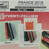 Jeu France SC 2018 timbres du 2e semestre Yvert et Tellier 136365