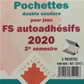 Pochettes 2e sem 2020 Futura FS autoadhesifs Yvert & Tellier 135412