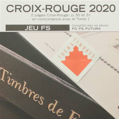 Jeu France Futura FS 2020 Croix Rouge Yvert et Tellier 135420