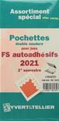 Pochettes 2e sem 2021 Futura FS autoadhesifs Yvert & Tellier 136135