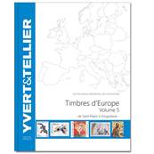 Catalogue des Timbres Europe vol 5 St Marin  Yougoslavie 2025 Yvert et Tellier