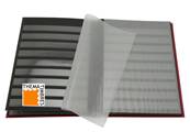 Classeur Perfecta Rouge 32 Pages Noires Grand Modèle Yvert et Tellier 24042