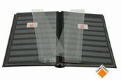 Classeur Perfecta LUXE marron 48 pages noires Yvert et Tellier 24072