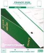 Jeu France Futura FO 2026 1er semestre Yvert et Tellier 301242