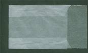 100 sachets cristal 45 x 60 mm + 20 mm de rabat