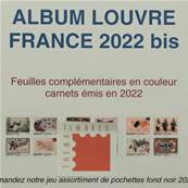 Feuilles complementaires pour carnets 2022 Louvre Editions Ceres FF22BIS