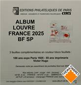 Feuilles Blocs Spéciaux 2025 Louvre Standard Editions Ceres FF25BF