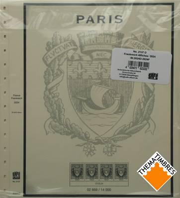 Feuilles France affiches 2024 SAFE DUAL 2137-24D