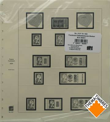 Feuilles France Autocollants PRO 2024 SAFE DUAL 2137-24TA