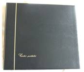album pour 240 Cartes Postales Modernes noir avec 20 feuilles à fond blanc 6003