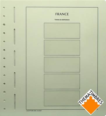 5 Feuilles vierges pour LISA France Leuchtturm 324165