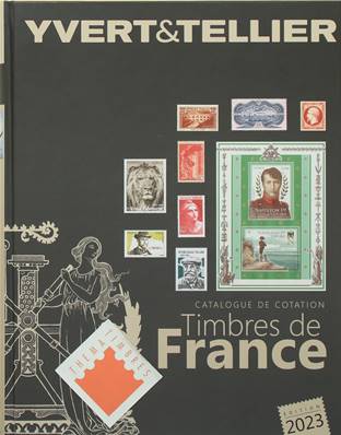 Catalogue de cotation des Timbres de France 2023 Yvert & Tellier 136866