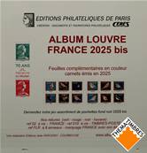 Feuilles complementaires pour carnets 2025 Louvre Editions Ceres FF25BIS