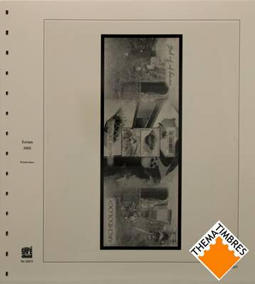 Feuilles EUROPA 2e partie 2025 SAFE DUAL 2257-2-25