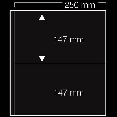 5 Feuilles noires Garant 2 bandes SAFE 732