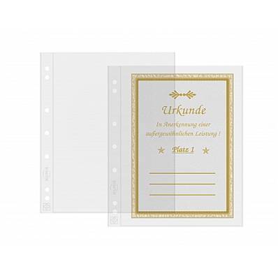 10 feuilles Numis 1C  1 poche pour billets Leuchtturm NH01 304653