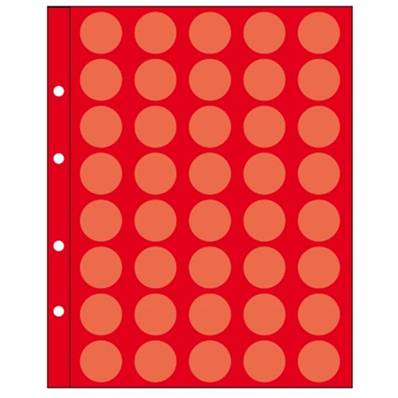 2 Feuilles Galion pièces de 2 euros Rouge Yvert et Tellier 28026