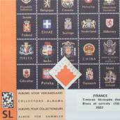 Feuilles standard ST-LX 1B timbres découpés blocs carnets France 2022 DAVO 53772