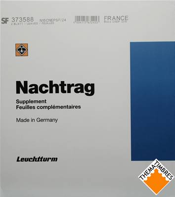 Feuilles France Blocs CNEP 2024 SF Leuchtturm N15 CNEP SF/24 373588