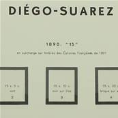 Dependances de MADAGASCAR 1890-1895 avec pochettes MOC 341296