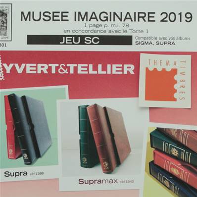 Jeu France Musée Imaginaire SC 2019 Yvert et Tellier 134694