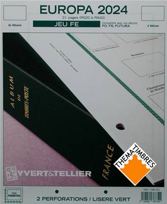 Jeu EUROPA Futura FE EUROPA 2024 Yvert et Tellier 138732