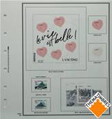 Feuilles France 2024 Album Louvre Editions Ceres FF24