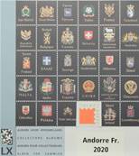Feuilles Luxe ANDORRE Francais 2020 DAVO 1550