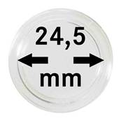 25 capsules pour monnaies 24.5 mm SAFE 6724-5E