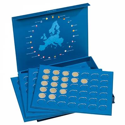 coffret Presso pour pieces de 2 euros Leuchtturm 363941