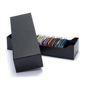 boite logik noire coin cards horizontal Leuchtturm 365163