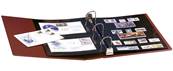 reliure UNIPLATE avec boitier luxus bordeaux 1712 LINDNER