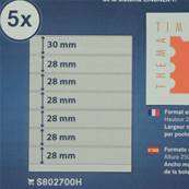 5 feuilles freestyle  7 bandes LINDNER  S802700H