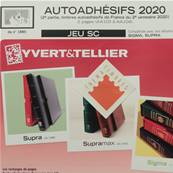 Jeu France SC 2020 2e semestre Autoadhsifs Yvert et Tellier 135404