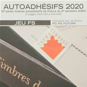 Jeu France Futura FS 2020 2e sem. Autoadhésifs Yvert et Tellier 135415
